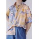 Miss Point Loquat Lemon Short Sleeve Daily Blouse(Reservation/Full Payment Without Shipping)